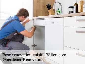 Pose rénovation cuisine  villeneuve-1844 Guerdener Rénovation 